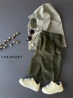 تیشرت شلوارک کتان پسرانه طرح مراکشی (3تا11سال) - Image 3