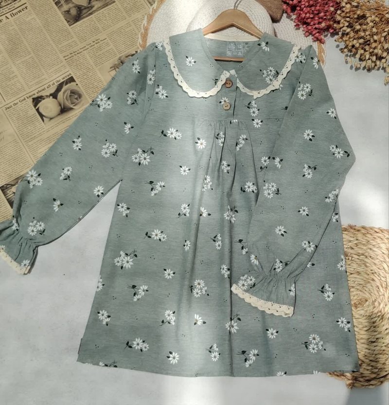 تونیک دخترانه طرح بابونه (8تا18سال) - Image 2