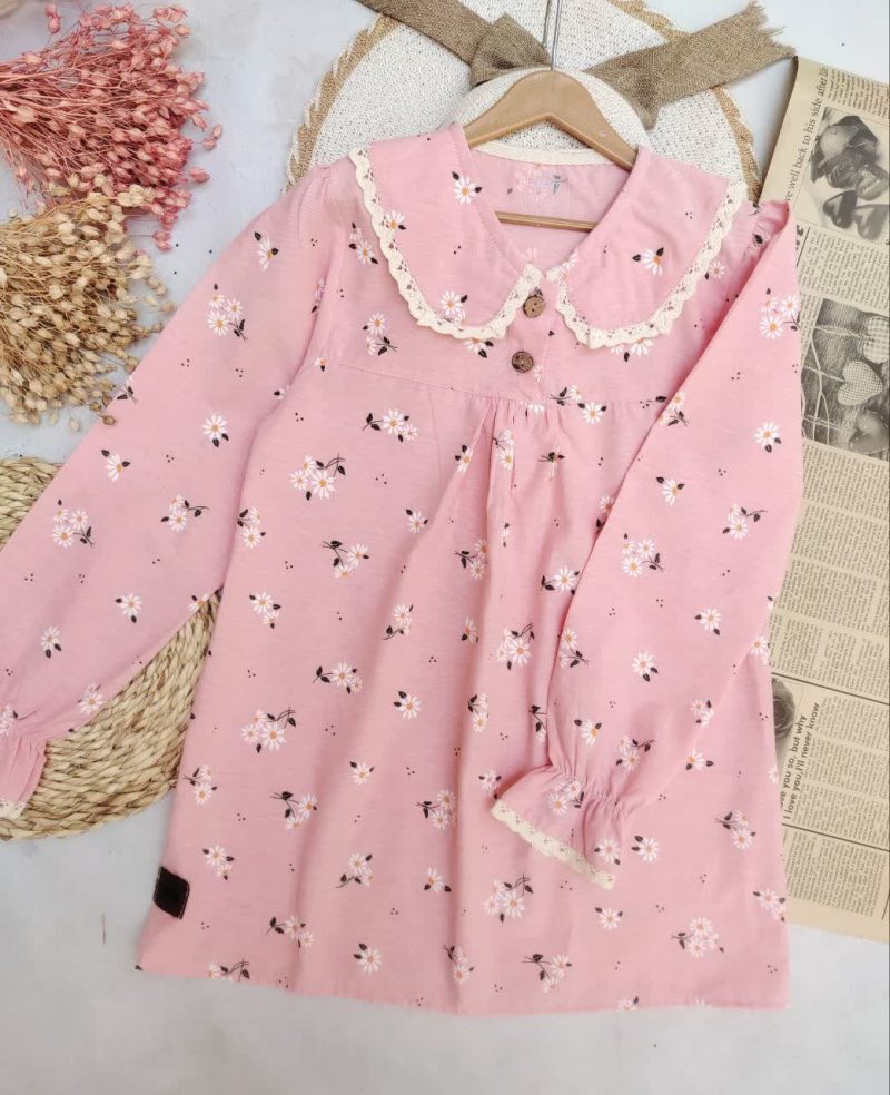 تونیک دخترانه طرح بابونه (8تا18سال) - Image 8