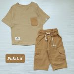 تیشرت شلوارک کتان پسرانه طرح مراکشی (3تا11سال) - Image 8