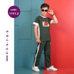تیشرت شلوار پسرانه طرح موتور کوچولو(۳ تا ۹ سال) - Image 7
