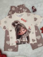 تیشرت شلوار دخترانه طرح شکیبا(6تا12سال) - Image 3