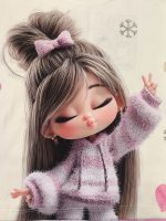 تیشرت شلوار دخترانه طرح شکیبا(6تا12سال) - Image 2