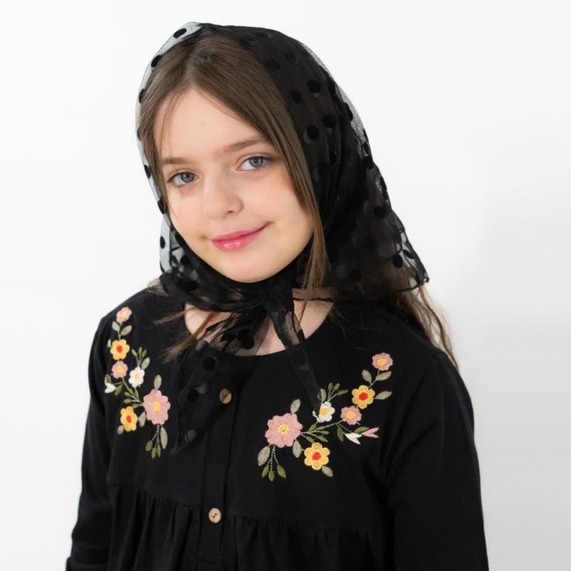 تونیک دخترانه طرح آلاله (10 تا 14 سال) - Image 3