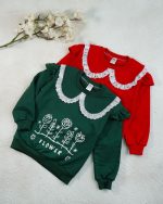 بلوز تک دخترانه طرح رزا(2تا9سال) - Image 3