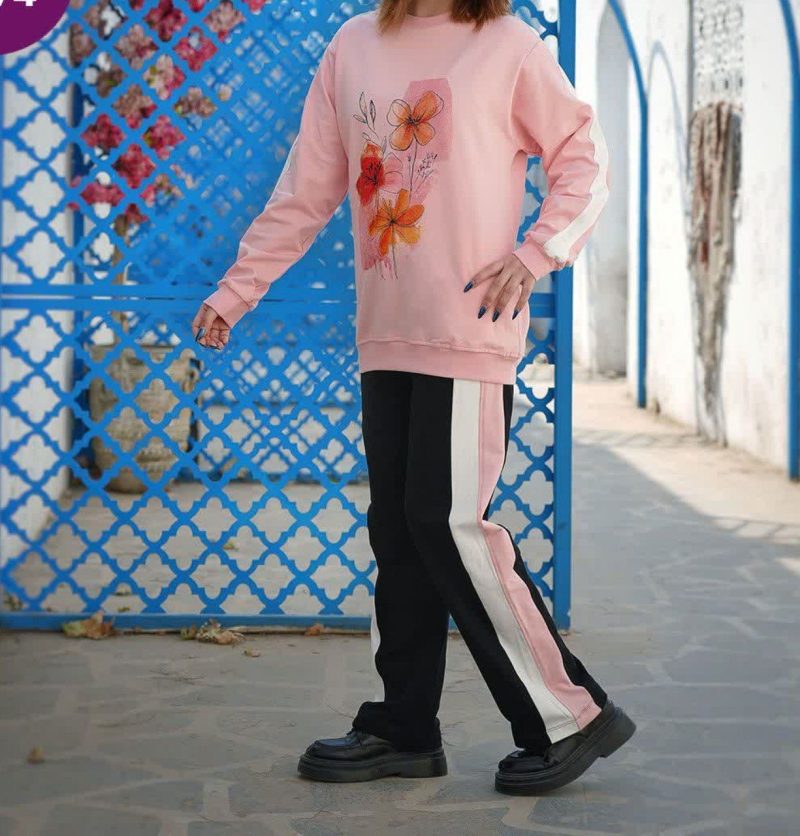 بلوز شلوار دخترانه طرح الناز(11تا16سال) - Image 2