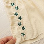 شومیز شلوار چین دار دخترانه طرح اطلس(4تا 11سال) - Image 9