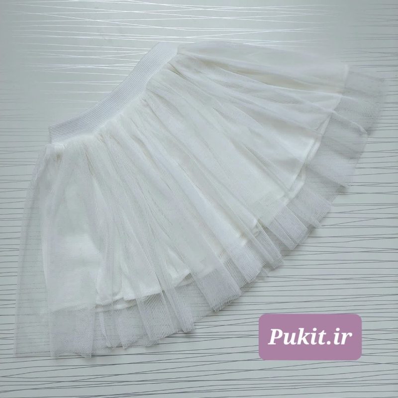دامن تک تور کریستال دخترانه(2 تا 11 سال) - Image 5