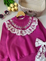 بلوز نگین دار طرح ژاله(1تا11سال) - Image 2