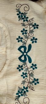 شومیز شلوار چین دار دخترانه طرح اطلس(4تا 11سال) - Image 8