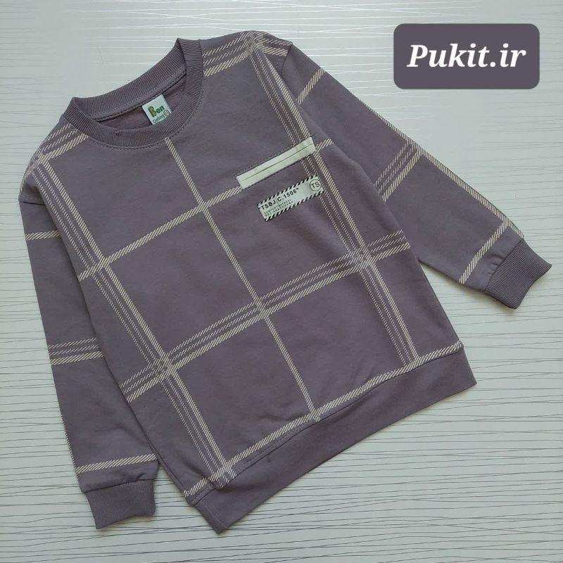 بلوز چهارخونه تک جیب پسرانه(3تا11سال) - Image 5