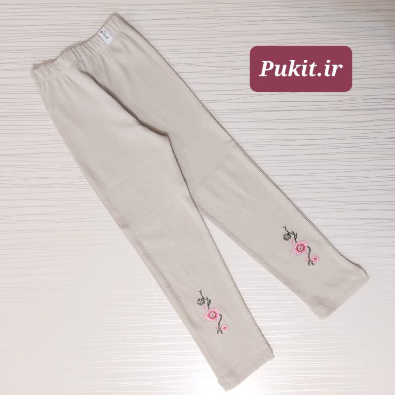 شلوار کشباف دخترانه گلدوزی (3تا10سال) - Image 8