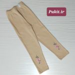 شلوار کشباف دخترانه گلدوزی (3تا10سال) - Image 7