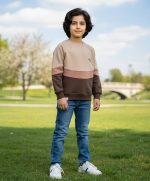 بلوز تک پسرانه طرح هلالی(3تا12سال) - Image 8