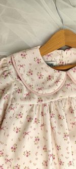 شومیز مخمل کبریتی دخترانه طرح سارا(8تا14سال) - Image 2