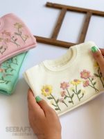 بلوز بافت دخترانه طرح گیسو(2تا12سال) - Image 8