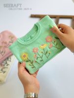 بلوز بافت دخترانه طرح گیسو(2تا12سال) - Image 6