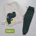 بلوز شلوار پسرانه طرح دایناسور (1/5تا 10سال) - Image 10