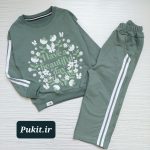 بلوزشلواردخترانه طرح خاطره(3تا11سال)