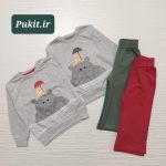 بلوز شلوار پسرانه طرح اسب آبی (1تا9سال) - Image 7