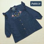 تونیک طرح جین دخترانه بهناز(7 تا 14 سال)