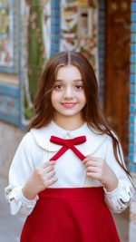 پیراهن نوجوان دخترانه طرح دیانا(9تا15سال) - Image 6