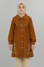 مانتو نوجوان دخترانه طرح مهدیه (10تا18سال) - Image 4