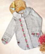 تونیک مانتویی نوجوان دخترانه طرح رها(8تا18 سال) - Image 4