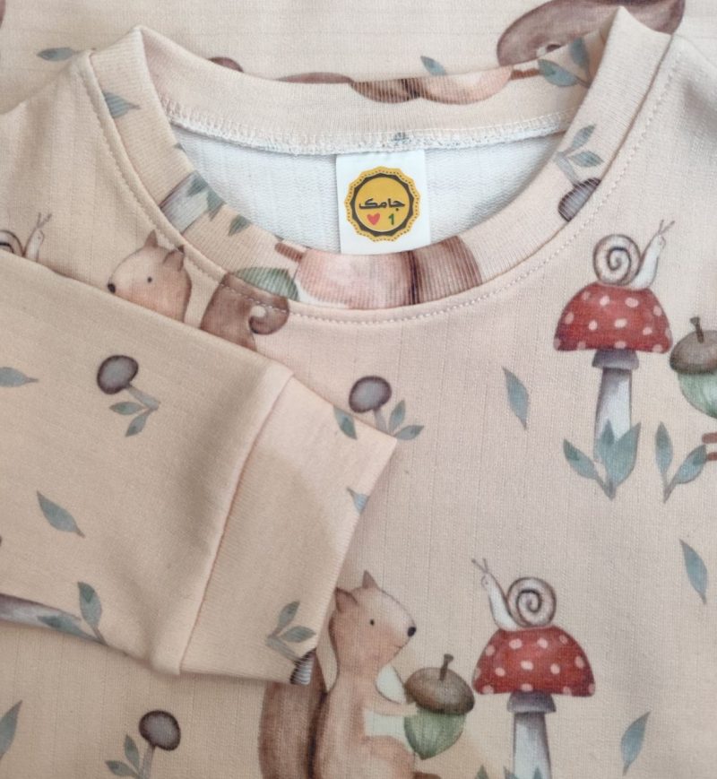 بلوز شلوار راحتی سه طرح متین(1تا10سال) - Image 5