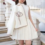 کت دامن و تاپ دخترانه طرح ژاله(6تا11سال) - Image 6