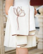 کت دامن و تاپ دخترانه طرح ژاله(6تا11سال) - Image 4