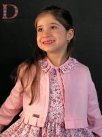 کت سارافون صورتی طرح نوشین(2تا5سال) - Image 2