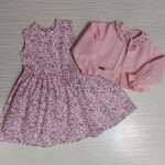 کت سارافون صورتی طرح نوشین(2تا5سال)