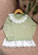 تونیک دخترانه طرح پاپیون(3تا10سال) - Image 5