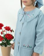 تونیک جین گلدوزی طرح مونا(5 تا 13سال) - Image 3