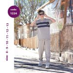 تیشرت شلوار پسرانه طرح کارن(8تا 13سال) - Image 5
