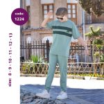 تیشرت شلوار پسرانه طرح کارن(8تا 13سال) - Image 7