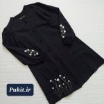 مانتو دخترانه طرح یاس ( 8 تا 15 سال ) - Image 11