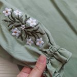 مانتو دخترانه طرح یاس ( 8 تا 15 سال ) - Image 9