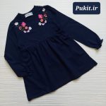 پیراهن گلدوزی شده دخترانه طرح آوا(5 تا 11سال) - Image 7