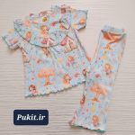تیشرت شلوار راحتی دخترانه 4 طرح جامک (1تا11سال) - Image 6