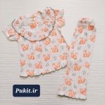 تیشرت شلوار راحتی دخترانه 4 طرح جامک (1تا11سال)