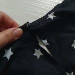 شومیز مشکی دخترانه طرح ستاره (1تا6 سال) - Image 5