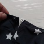 شومیز مشکی دخترانه طرح ستاره (1تا6 سال) - Image 3