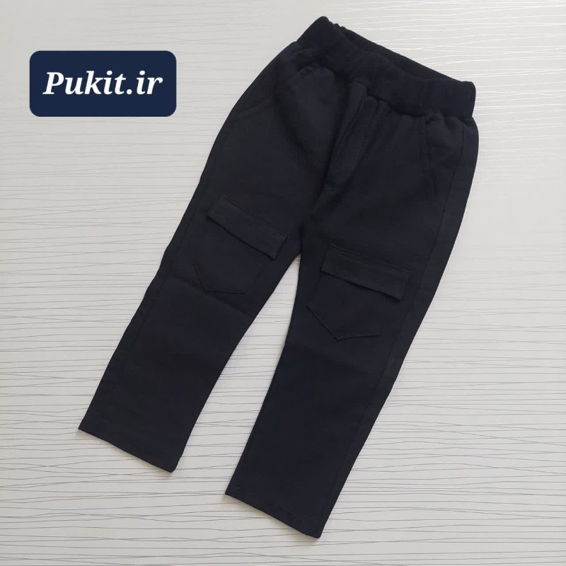 شلوار چهار جیب کمرکش نوآ(4تا8سال) - Image 3