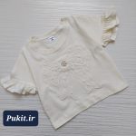 تیشرت دخترانه پاپیون طرح میترا (2 تا 11سال) - Image 4