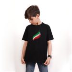 تیشرت تک پسرانه طرح پرچم ایران (2تا16سال) - Image 2