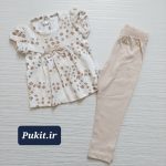 تیشرت شلوار دخترانه طرح پلنگی (2تا 9 سال) - Image 12