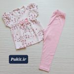 تیشرت شلوار دخترانه طرح پلنگی (2تا 9 سال) - Image 10