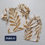 تیشرت شلوارک برگ (2تا7سال) - Image 4